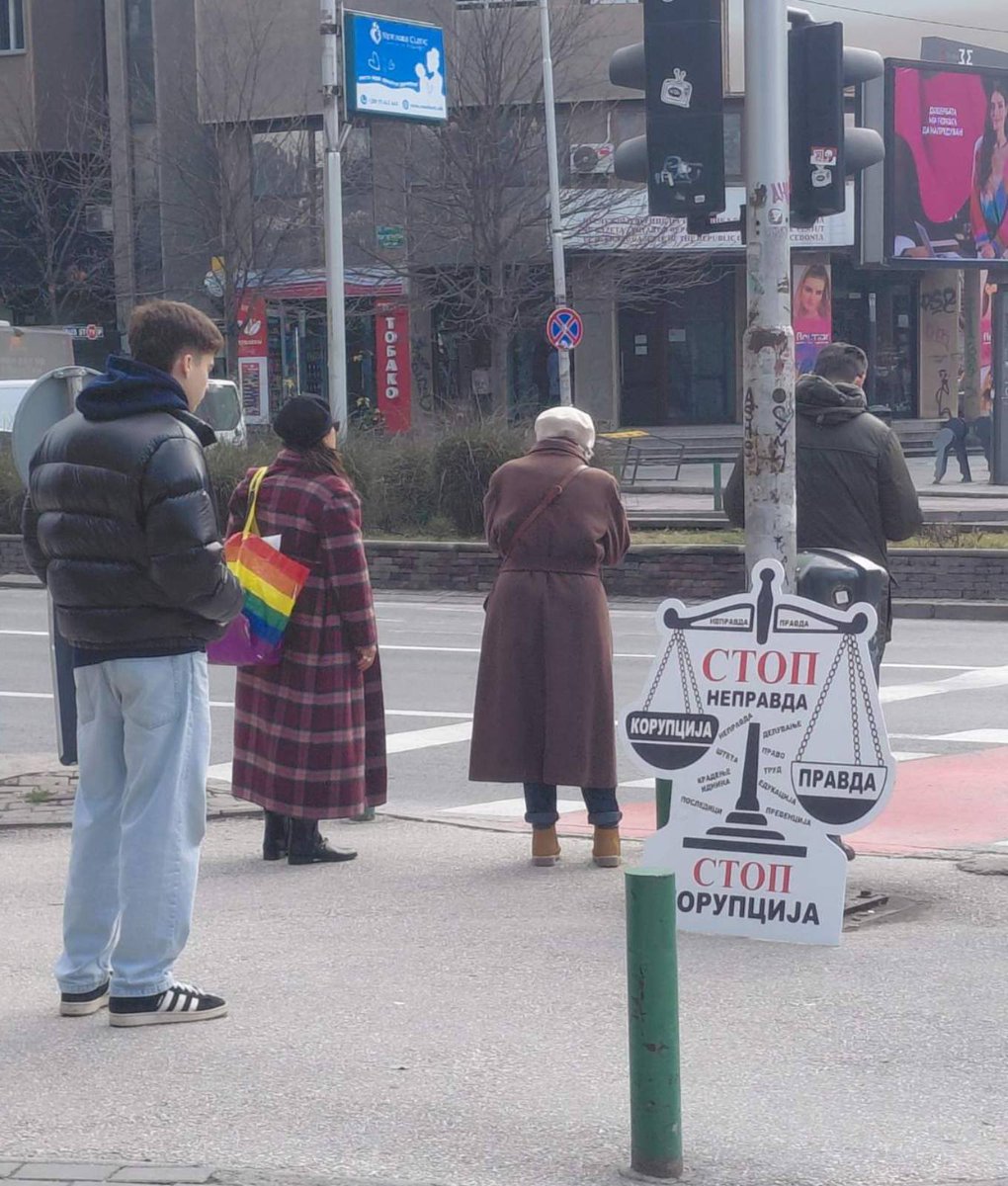 Corruption is real, and so is our response! 📢 Powerful youth-led guerrilla actions held in Skopje &amp; Strumica to spark debate and raise awareness for a corruption-free society. 🇨🇦🇲🇰 Thanks to <a href="/CanadaSerbia/">Canada in Serbia</a> for the support! #CanadaFund #AntiCorruption