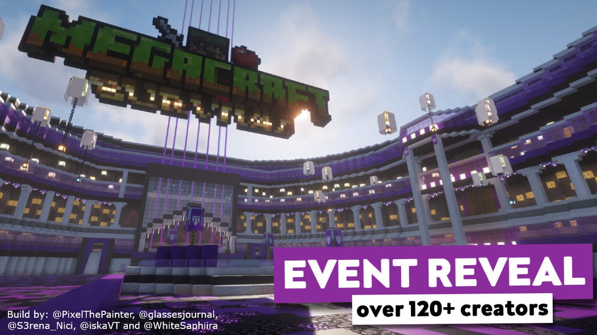 PixelThePainter's tweet image. ⭐️Event Reveal⭐️

I'm hosting a VTuber Minecraft server! (other creators welcome)

New bosses, structures, revamped end dragon and more!

If you're Interested in joining, comment and retweet! I'll be inviting people from this tweet as well!