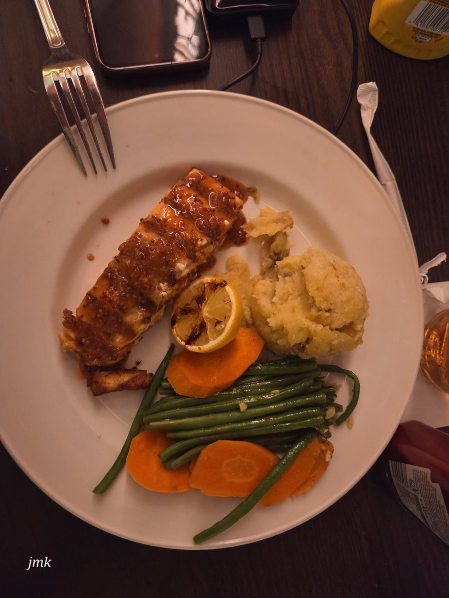 Asparagus, fish, prawns and pasta. Here I had salmon,potatoes and boiled vegetables. It's all delicious if consuming with the best people. 
Hard Rock Café in Lisbon.