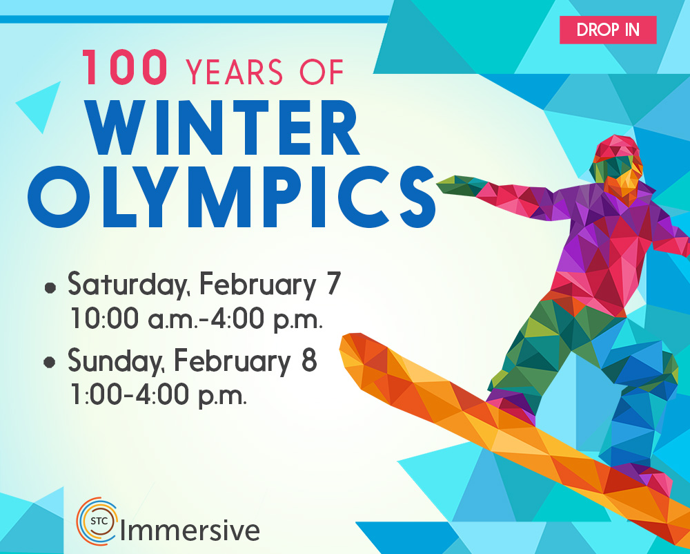 We invite you to relive the amazing moments of Winter Olympics past. Experience the artistry of figure skating, the thrill of speed skating, the courage of daring ski jumps and more on our immersive screen! And check out our other Olympic Themed programs: bit.ly/3NOXyOs