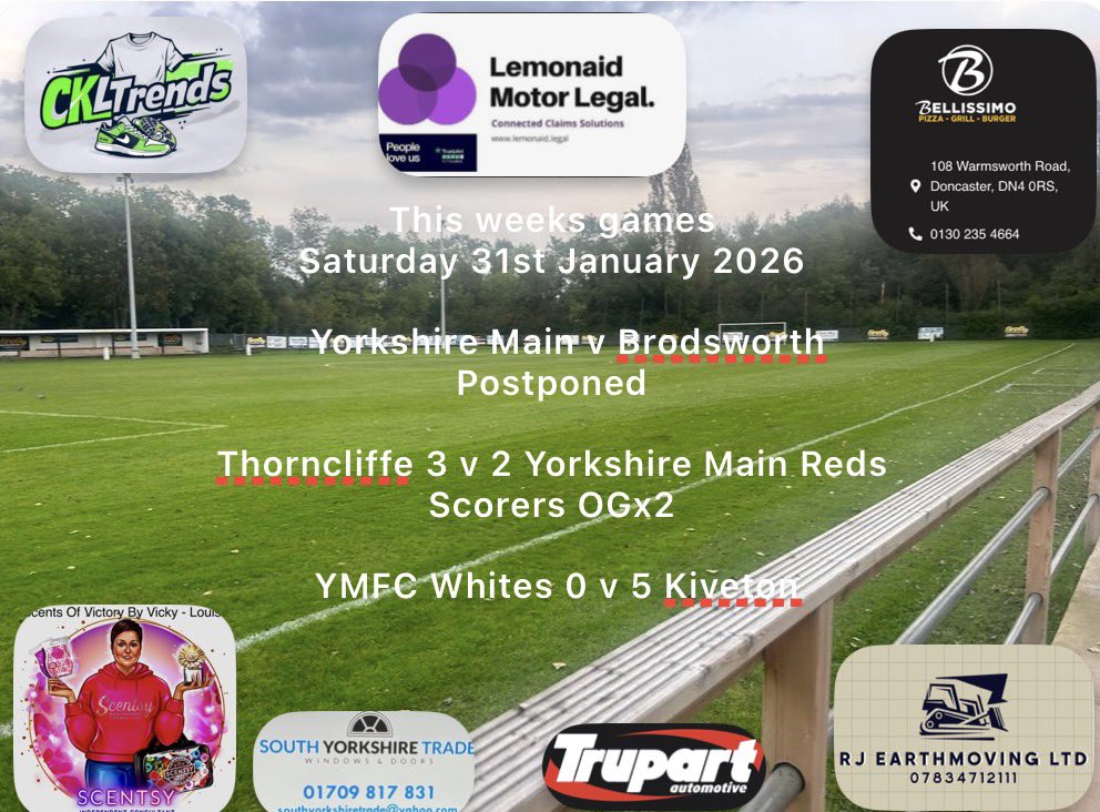 Yorkshire Main Football Club tweet media