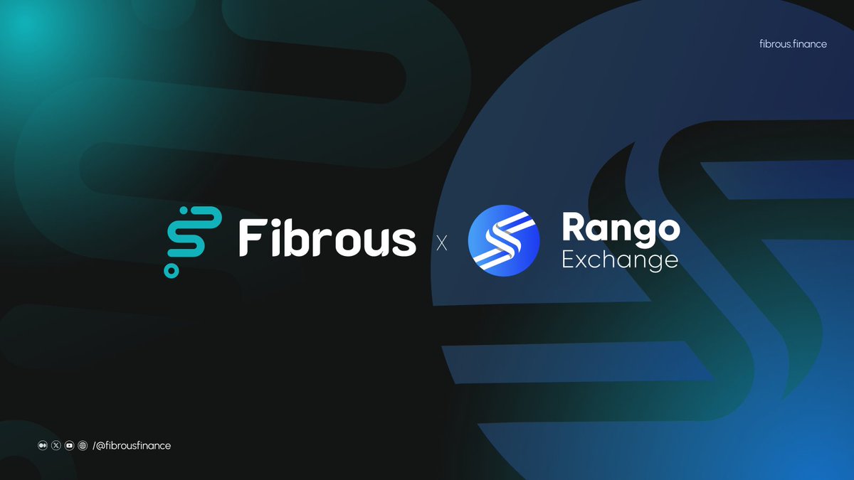 Our goal is simple: best rates for everyone.

To reach the masses, we became the execution engine of the ecosystem.

Fibrous is now powering <a href="/RangoExchange/">Rango (💙, 🔄)</a>’s liquidity routing on <a href="/citrea_xyz/">Citrea | Mainnet Live 🍊🍋</a> 🤝

Rango brings the cross-chain experience; we deliver the execution and best rates.