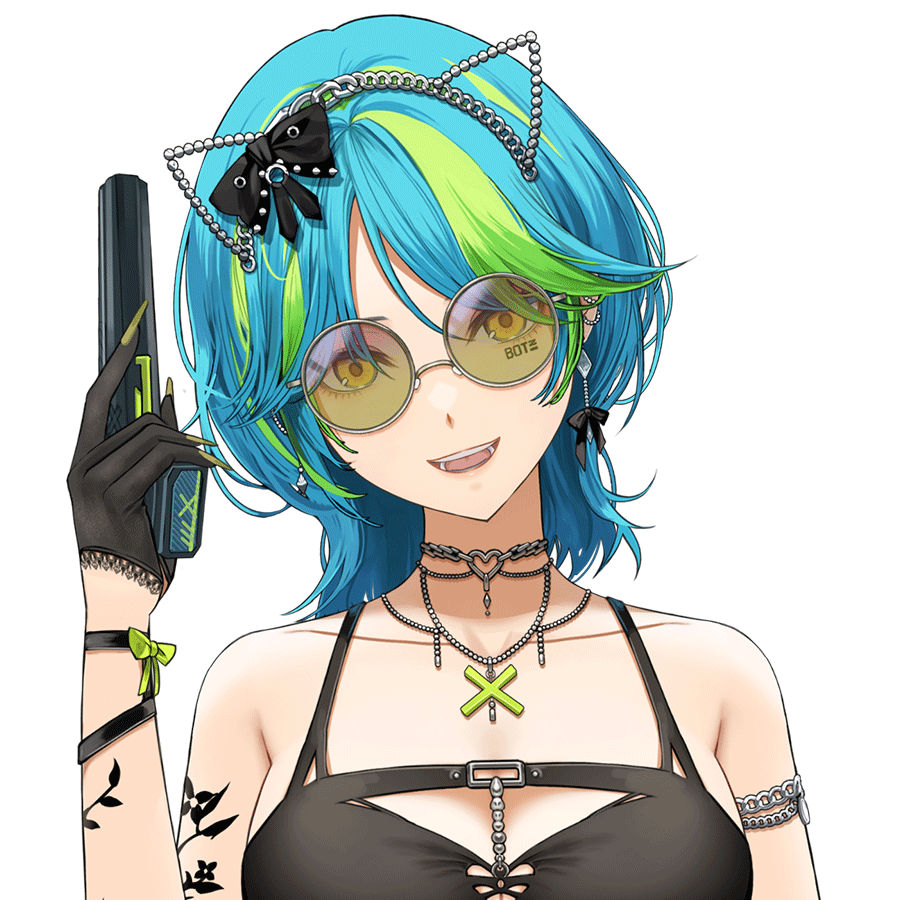 Otsuki!! Thank you for coming to my 3.0 new outfit/pre-birthday suit!!! Which is your favourite part of the fit?!  💙💚