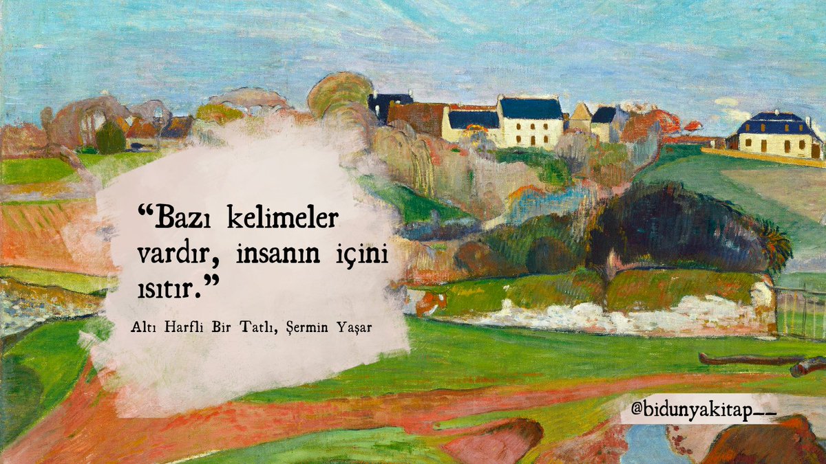Şermin Yaşar’dan kalbe sessizce yerleşen bir satır.Altı Harfli Bir Tatlı 🍰📖
#AltıHarfliBirTatlı #ŞerminYaşar #KitapAlıntısı #Edebiyat #Okumak #KitapSevgisi #BazıKelimeler #BidünyaKitap #XOkur