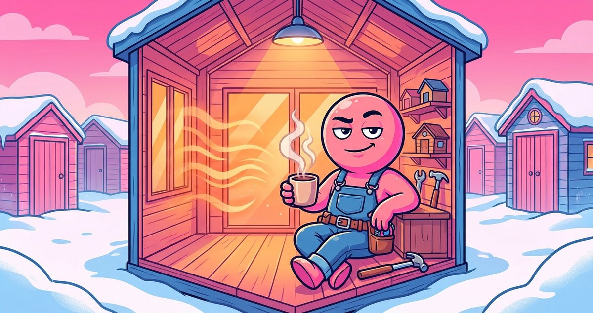 GetShedCoin's tweet image. Current mood: Heating the shed showroom and pretending customers will magically appear when it hits 0°F instead of -20°F 🔥❄️ The optimism is strong with this one! #SHED #Hope #WinterStruggles

$SHED on #Solana
ca: Efrq2YCpuB6HdnTSbNQRnNoYXW2xLYhV8RB8KJ2RY5Cn