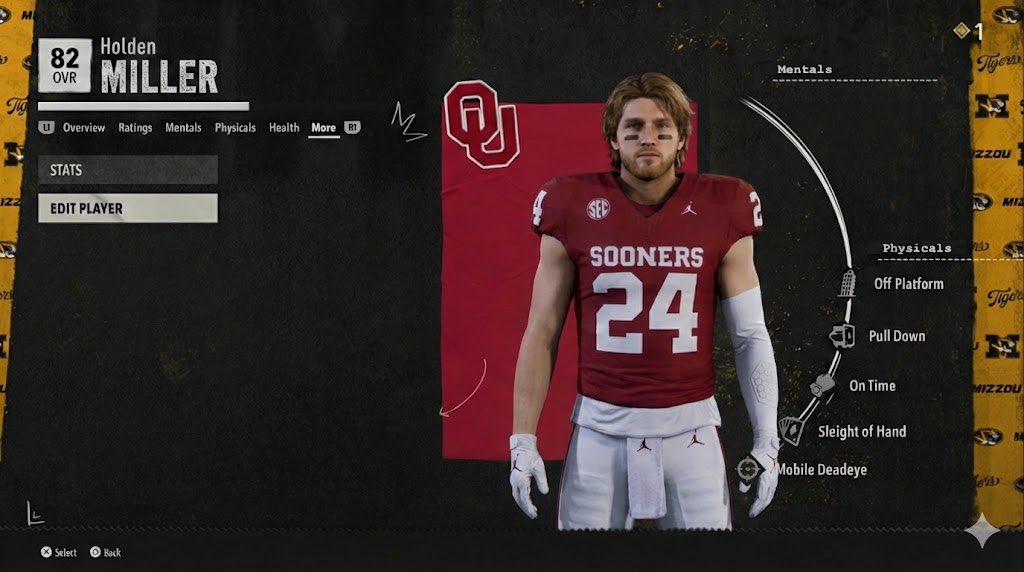 GOBUCKSLSLL's tweet photo. More non-NIL faces and long hair options, please.

When each player actually looks like their own person, the immersion skyrockets. Even letting us tweak them ourselves in “create” or “edit a recruit” would be huge—even with some reasonable limits.

Seeing 8–10 guys on your roster who all look identical? So boring.

@Equipment_Guru @EricRayweather @EASPORTSCollege