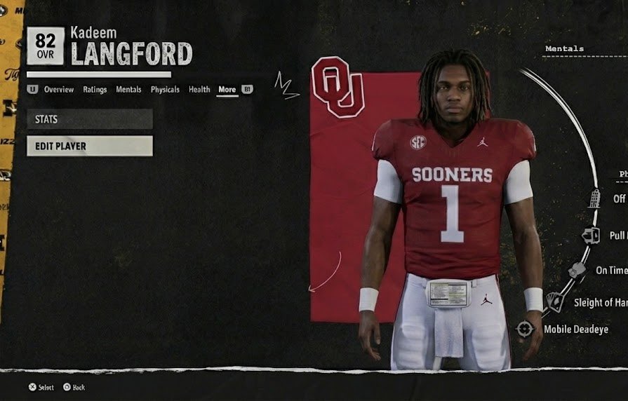 GOBUCKSLSLL's tweet photo. More non-NIL faces and long hair options, please.

When each player actually looks like their own person, the immersion skyrockets. Even letting us tweak them ourselves in “create” or “edit a recruit” would be huge—even with some reasonable limits.

Seeing 8–10 guys on your roster who all look identical? So boring.

@Equipment_Guru @EricRayweather @EASPORTSCollege