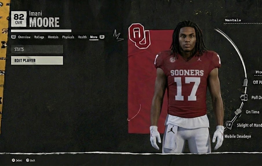 GOBUCKSLSLL's tweet photo. More non-NIL faces and long hair options, please.

When each player actually looks like their own person, the immersion skyrockets. Even letting us tweak them ourselves in “create” or “edit a recruit” would be huge—even with some reasonable limits.

Seeing 8–10 guys on your roster who all look identical? So boring.

@Equipment_Guru @EricRayweather @EASPORTSCollege
