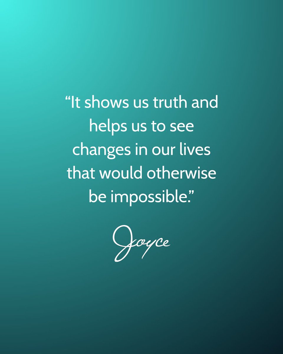 JoyceMeyer's tweet image. In John 6:63, Jesus says that His words are Spirit and life. As we read and study the Bible, God literally transforms who we are and gives us the desire and ability to be more like Him. Simply put, God’s Word is truth, and it’s the truth that sets us free (John 8:32)!

Maybe you…