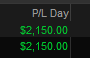 RDT_Trading's tweet image. My P/L at 10:45 am cst. This is from 2 trades. Both trades were posted in real time. One was placed in our live stream!  If you took both these trades you could have paid for your annual membership 3 times! Why are you not a member again? #optionstrading #rdt #daytrader