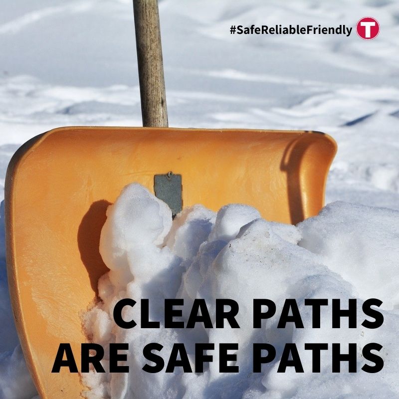 A gentle reminder to our Dial-a-Ride customers. We are unable to pick up customers without access to a sidewalk, driveway or other pathway that is free of snow and ice. Thank you for your understanding and your ridership!