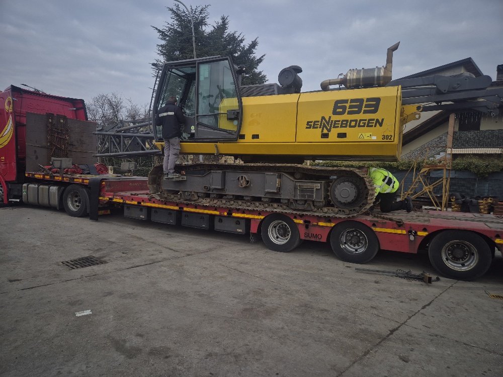 Nuovo arrivo Sennebogen 633HD gru cingolata / escavatore idraulico a fune da 33 ton 😀😀