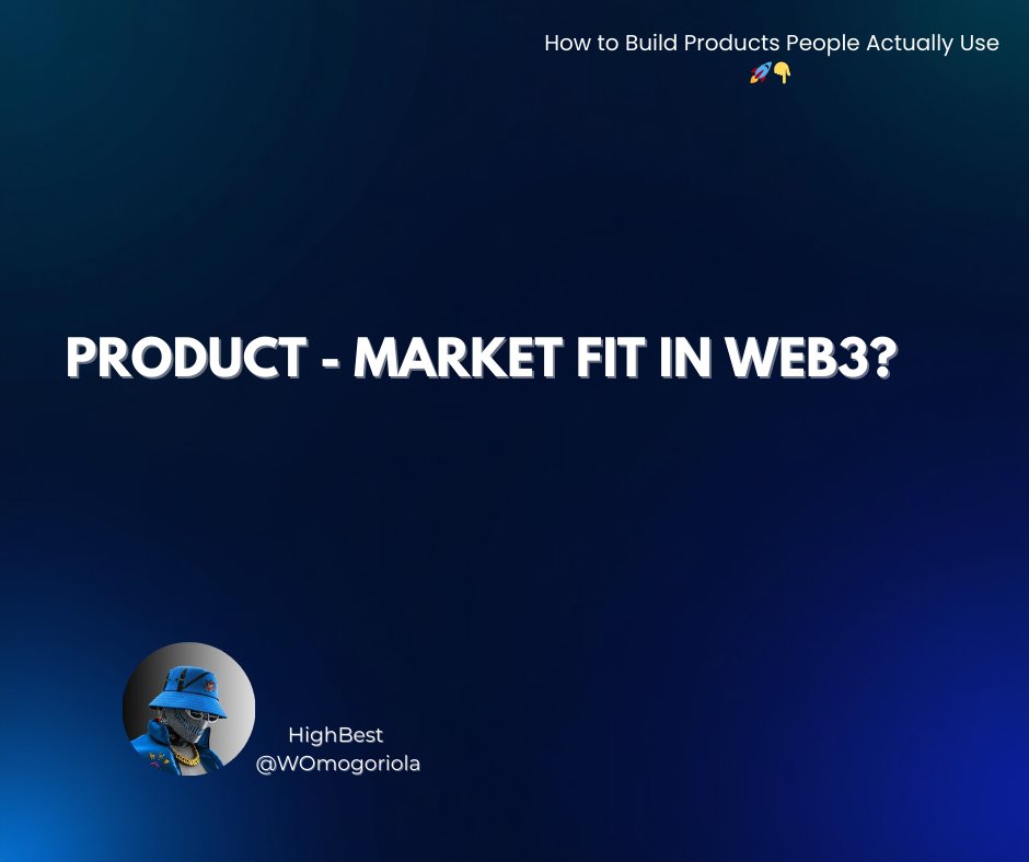 Product-Market Fit in Web3: How to Build Products People Actually Use

When launching a Web3 project, many teams focus on features, tokenomics, or hype. But the real foundation of growth is Product-Market Fit (PMF)  the moment your product solves a real problem in a way users
