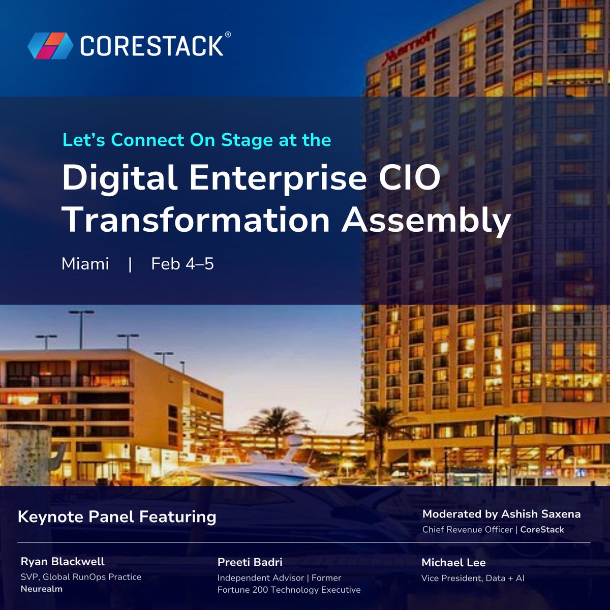 CoreStack tweet media