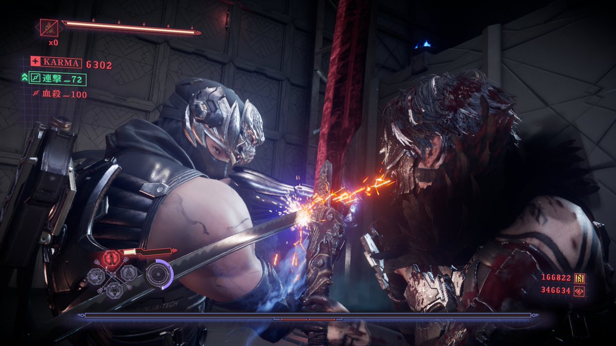 purini7120's tweet image. NINJA GAIDEN 4 クリア\( ﾟ∀ ﾟ)/

ハイスピード忍者の熱いバトル楽しかったでゴザル！
忍殺の演出ｻｲｺｰ･:*+.\(( °ω° ))/.:+

初めてのNINJA GAIDENだったからヤクモの方がリュウ・ハヤブサより愛着あるんだけど、シリーズ遊んでる方からしたらヤクモはどう映るんだろう🤔
#NINJAGAIDEN4