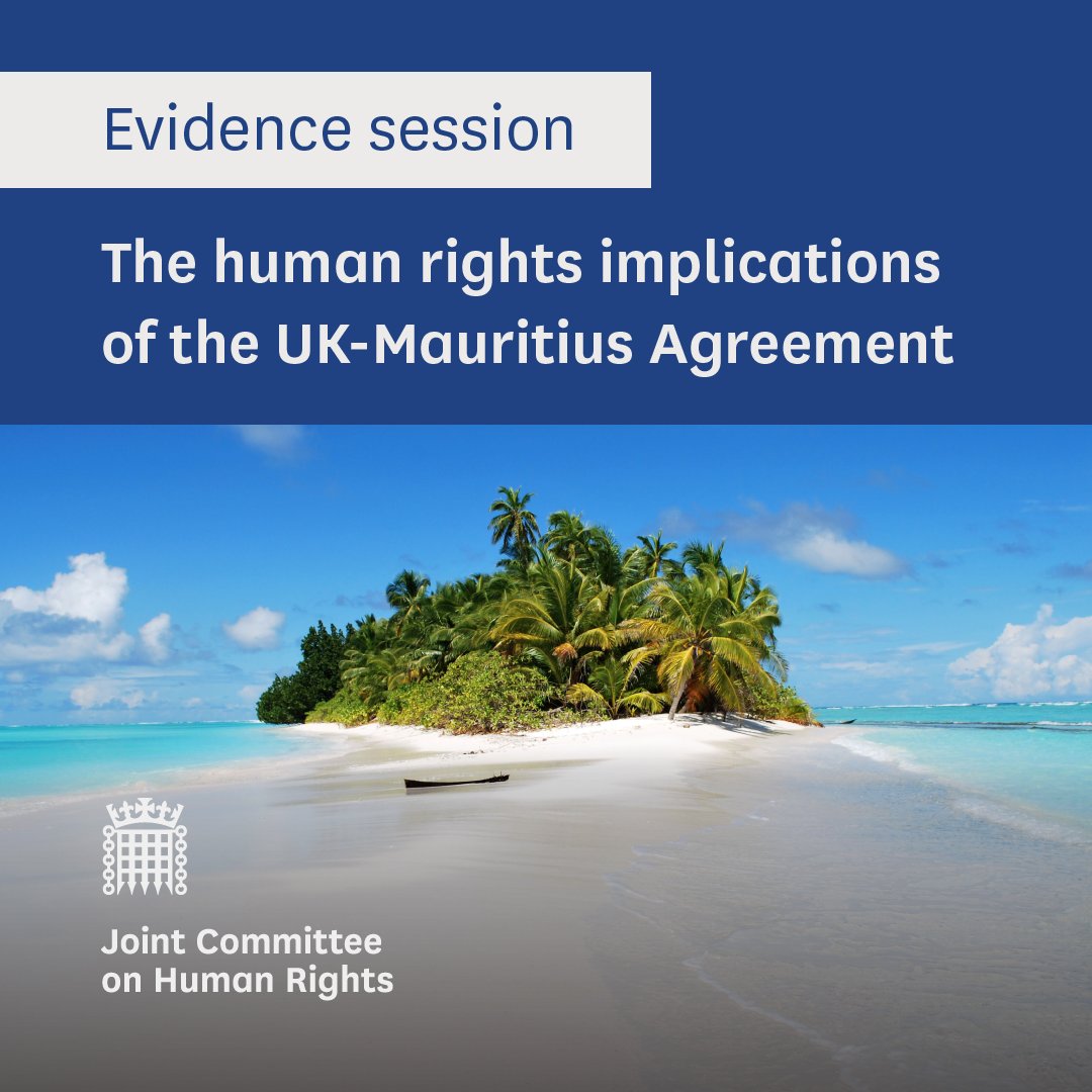 UK Parliament Human Rights Committee tweet media
