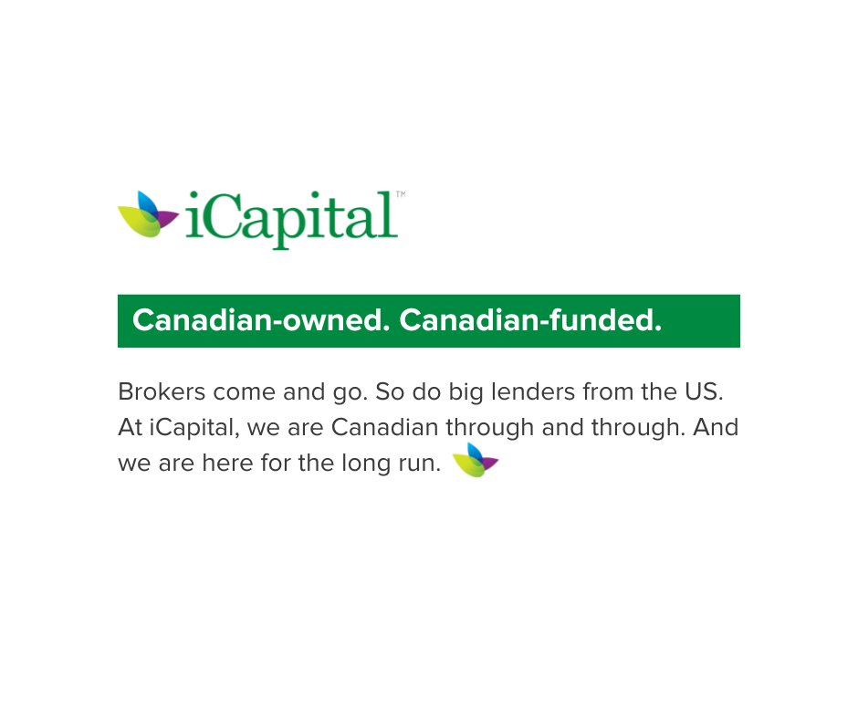 iCapital_Canada's tweet image. #iCapital #NotABroker #CanadianBusiness #SmallBusinessLoans #LocalLender #EntrepreneurSupport