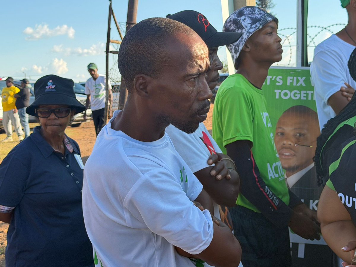 EvelynMondlana's tweet photo. Voting stations are officially closed.

[WATCH] @ActionSA_GP Ward 2 Councillor Candidate Marvin Tebogo Koloi closes off the day by calling on all Ward 2 residents to come out in numbers tomorrow and vote for ActionSA.

#LetsFixWard2WithKoloi
#VoteForActionSA