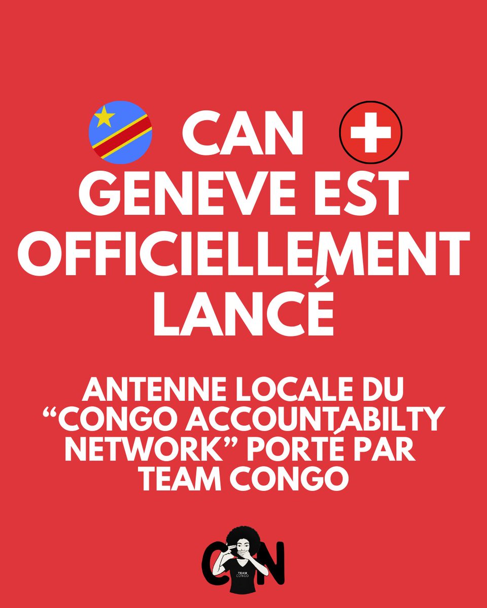 CANmovementGVA's tweet photo. Si vous êtes basé à Genève et que vous souhaitez agir concrètement pour le Congo, cette section est faite pour vous.

✨️ Laissez un commentaire ou envoyez-nous un message privé pour vous impliquer https://t.co/ts2oOHRswW