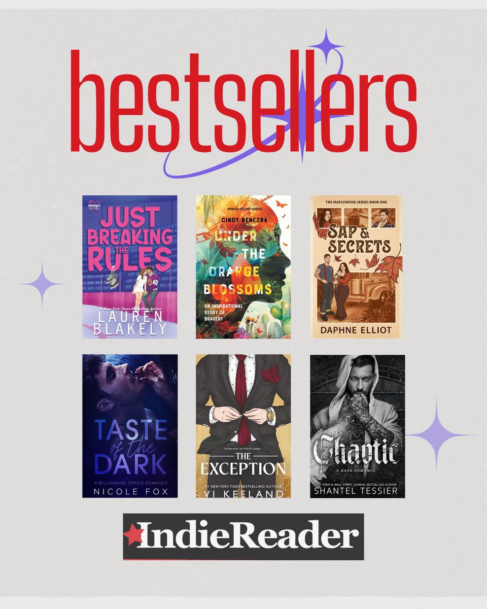 IndieReader's tweet image. Here is this week's IndieReader bestsellers' list:

Check them out here: loom.ly/O1UWcYo

#IndieReader #Bestsellers #NewBooks #IndieBooks #IndiePublishing