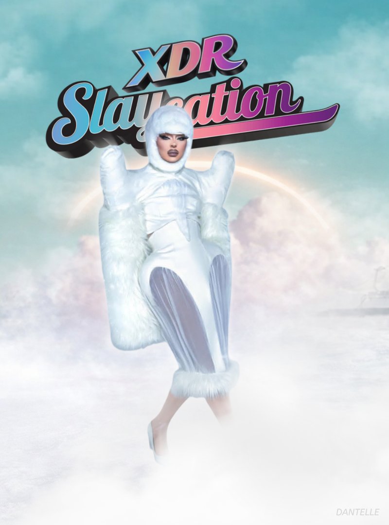 xypherfx's tweet photo. 2/6 of the XDR Slaycation Cast have been revealed. Brendy Boo, from S2 &amp; an AS1 Runner-up &amp; Dantelle Mynx from S3. ❄️ https://t.co/9ZeA6y6gJd