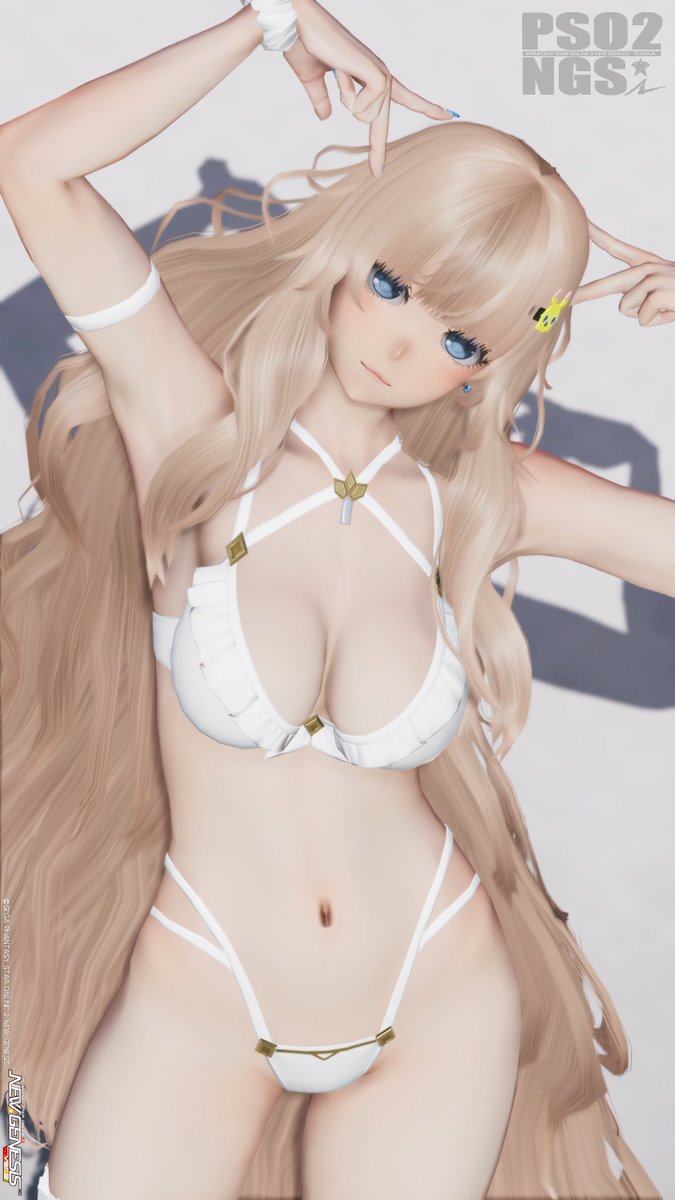毛量スゴイ
#PSO2NGS_SS