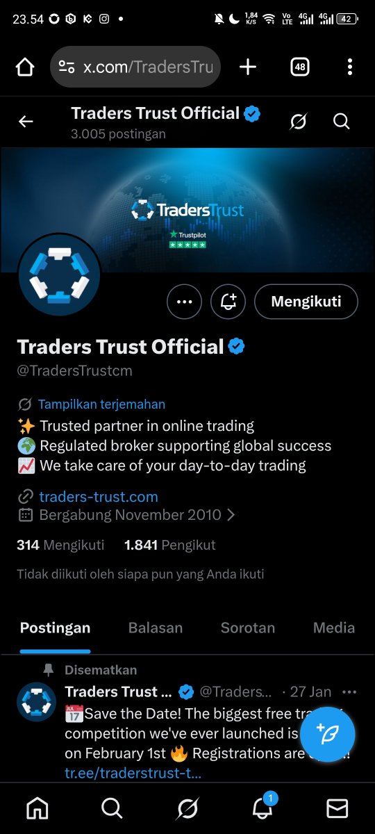 Xclonetry's tweet photo. @TradersTrustcm Done sir, let's go join all

@DafrenZhao 
@Techno2745 
@fi https://t.co/ic1jQxAODf