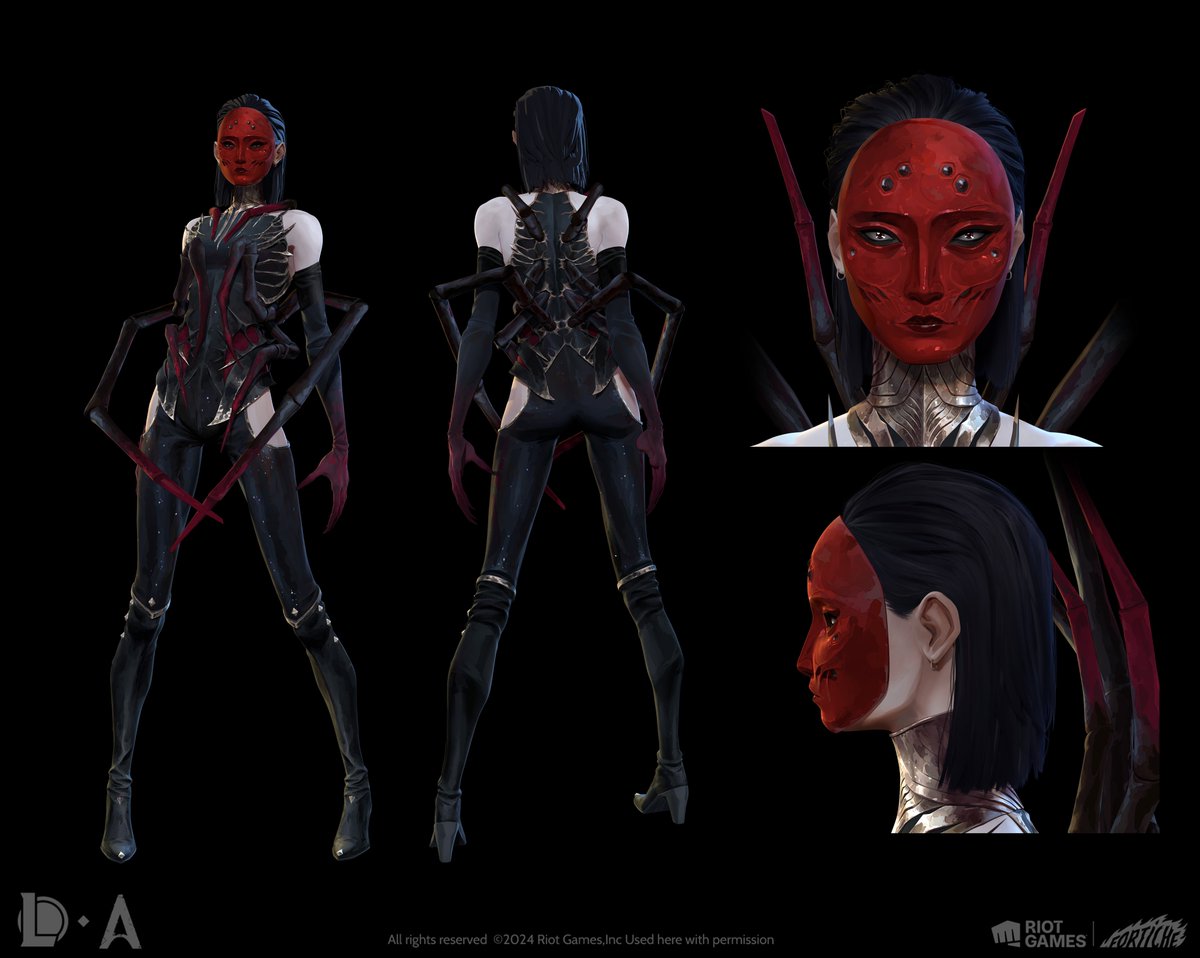 Welcome to Noxus Elise Textures by Simon Goeneutte-Lefevre artstation.com/artwork/V2Eo34