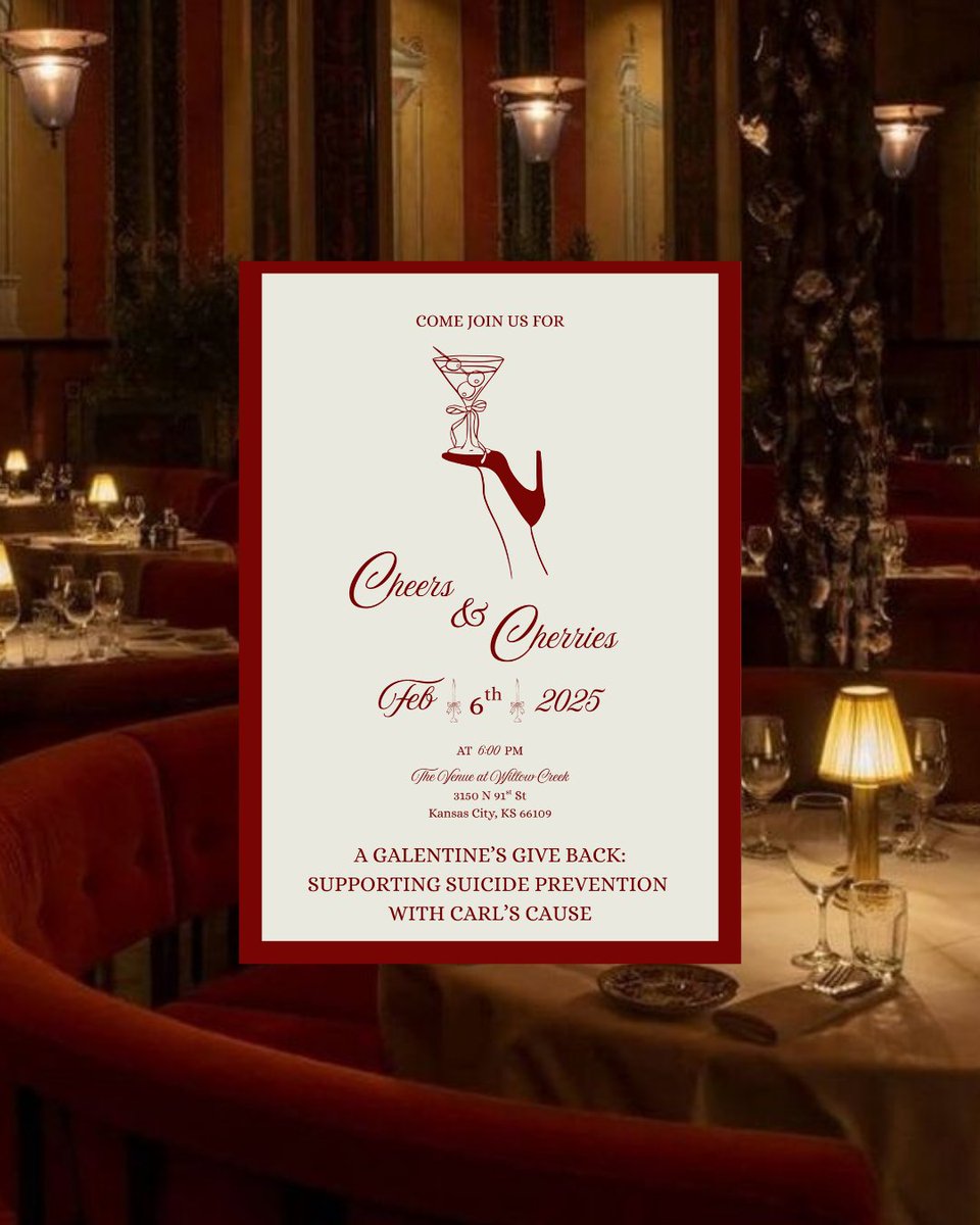 The countdown is on. Feb 6 is almost here, and Cheers &amp; Cherries tickets are running low. Round up your girls and claim your spot for a Galentine's night that gives back! 🍒🍸🐆

Grab tickets now!

#kccateringcompany #kcevents #galentinesevents