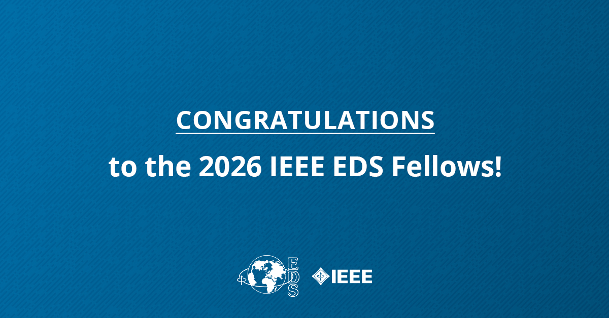 IEEE Electron Devices Society tweet media