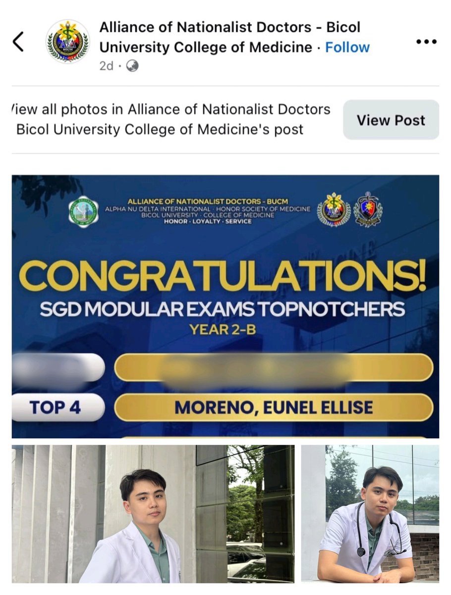 Sorry, not KimPau related!✌️😁 
Congrat's Son!🙌🙌
Your hard work and dedication have truly paid off, 2-3 years na lang ma-achieve mo na pangarap mong maging 🧑‍⚕️🙏.
Special thanks to <a href="/Kimpau_Universe/">Kimpau Universe Official</a> , <a href="/orange_audz/">UrSavvy_CFNP🩺👩🏻‍⚕️🏃‍♀️🚴‍♀️🇺🇸</a>
🥰🫶