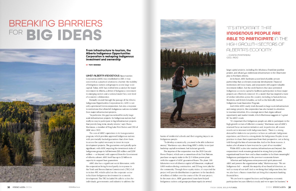 Alberta Indigenous Opportunities Corporation tweet media