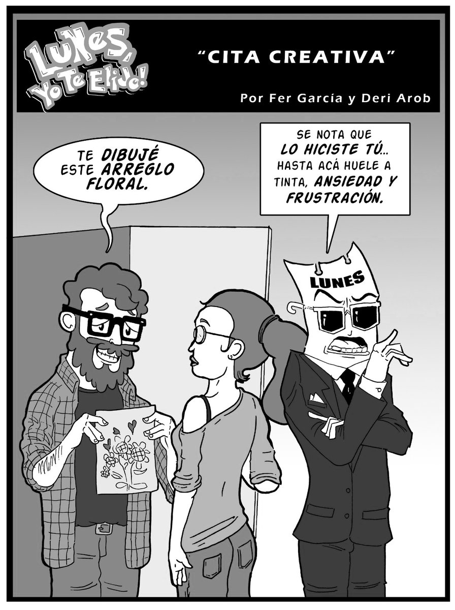 CodiceComics's tweet image. En febrero todos presumen flores perfectas… los creativos regalamos borradores con estrés incluido 💘✏️
Amar crear no siempre es bonito, pero sí real.
¿Cómo huele tu proceso creativo: a inspiración o a ansiedad?

Por @elcomicologo03 y Deri Arob de Códice Cómics Mx ©2026