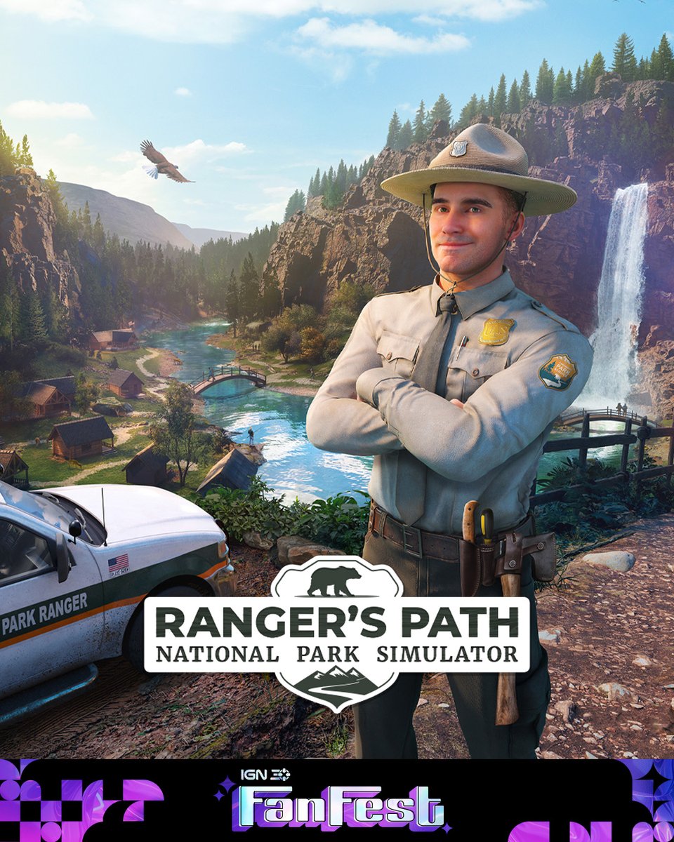 Ranger's Path: National Park Simulator is coming to #IGNFanFest! 🏕️ Tune in February 25 &amp; 26 across <a href="/IGN/">IGN</a> platforms for brand new information about the game 🍃
 
🔗 More details: ign.com/articles/ign-f…