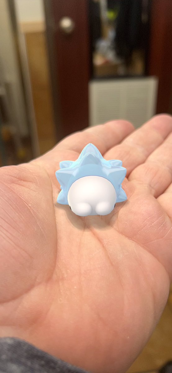 Hanging out with my buddy Snom at work today! #PokemonGO #Pokemon