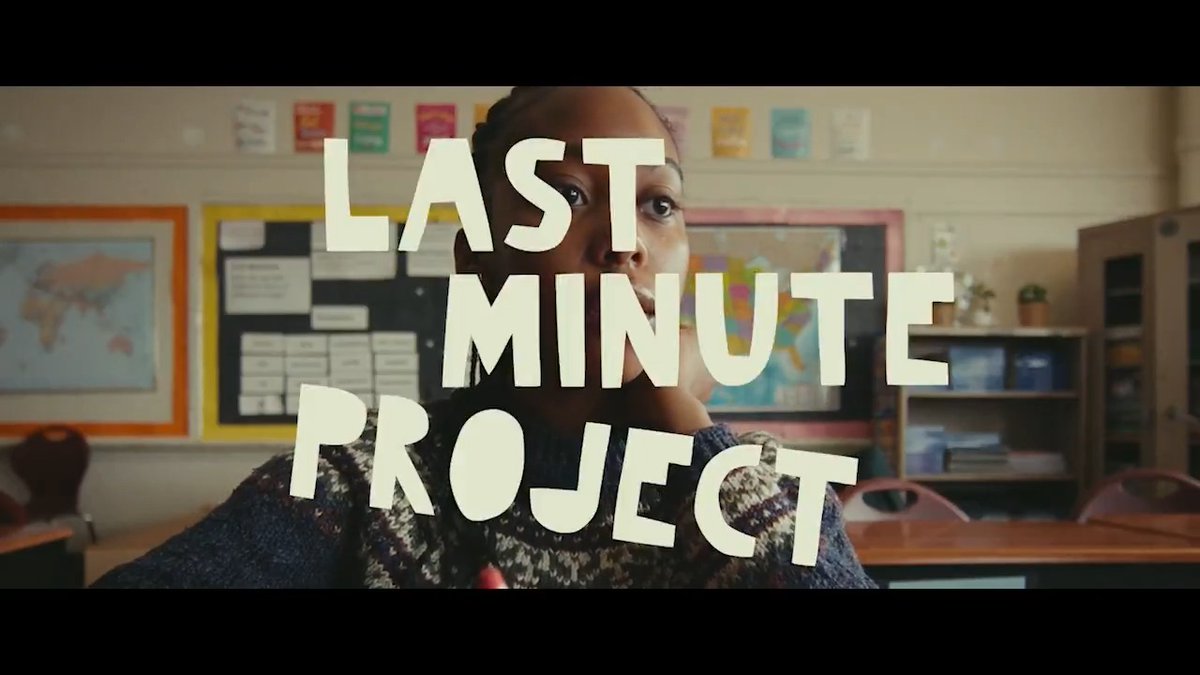 A Black History Month short film, “Last Minute Project,” is out now!