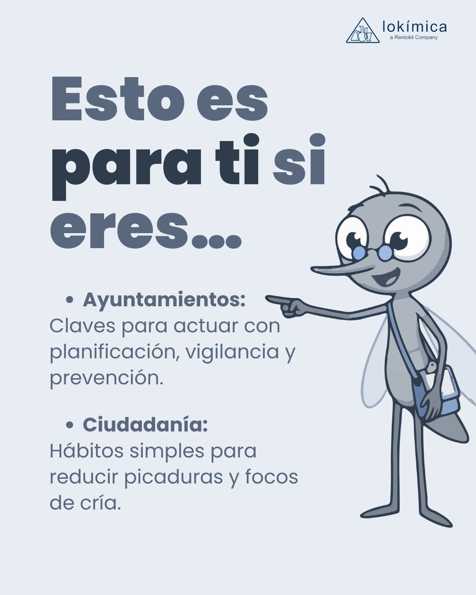 lokimica's tweet image. ¡Os presentamos a Nilo! 🦟 Vuestro nuevo guía y reportero experto en salud ambiental.

Os explicará de forma sencilla, cómo proteger vuestro entorno y qué pasos estamos dando para cuidar de vuestro municipio. 🛡️

➡️ Más información en: lokimica.com/virus-del-nilo…

#virusdelnilo