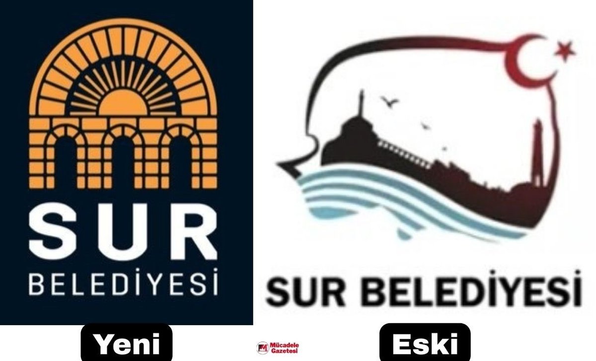 teroretavizyok_'s tweet photo. Diyarbakır’ın Sur ilçe belediyesi, üzerinde ayyıldız bulunan logosunu değiştirdi.. Lafa gelince “bizim bayrak ile bir sorununuz yoktur” derler. Var, hem de çok büyük sorununuz var! https://t.co/Daw6YJzBce