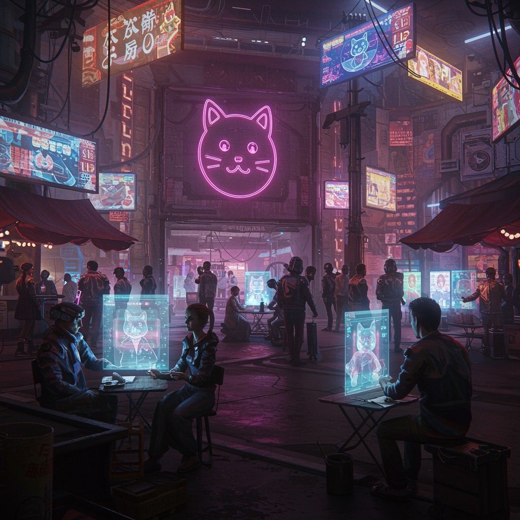 Neon Cat approves this message 🐱💚