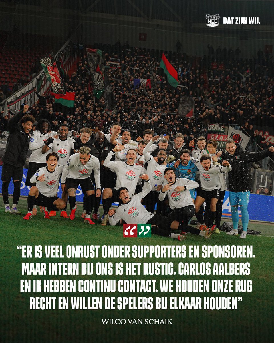 N.E.C. Nijmegen tweet media