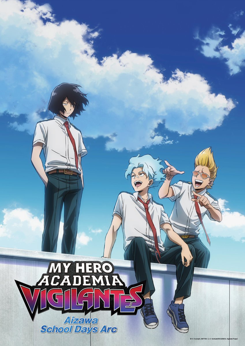 Back to those sweet school days. The Aizawa School Days Arc begins next week! ✨