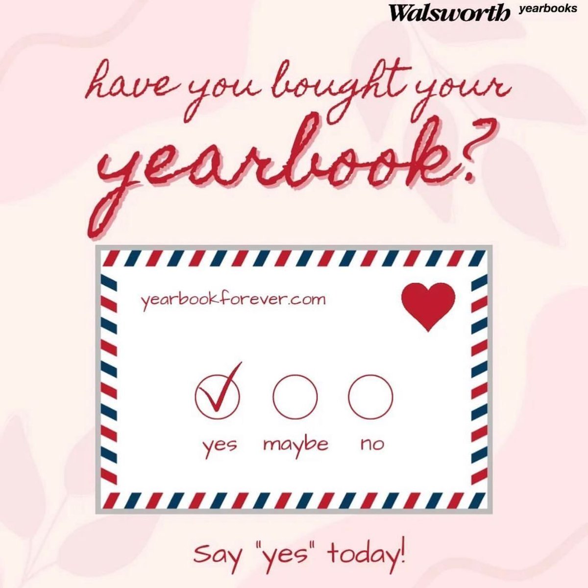Order your 2026 MHS yearbook today at yearbookforever.com.  Yearbook sales end in April.