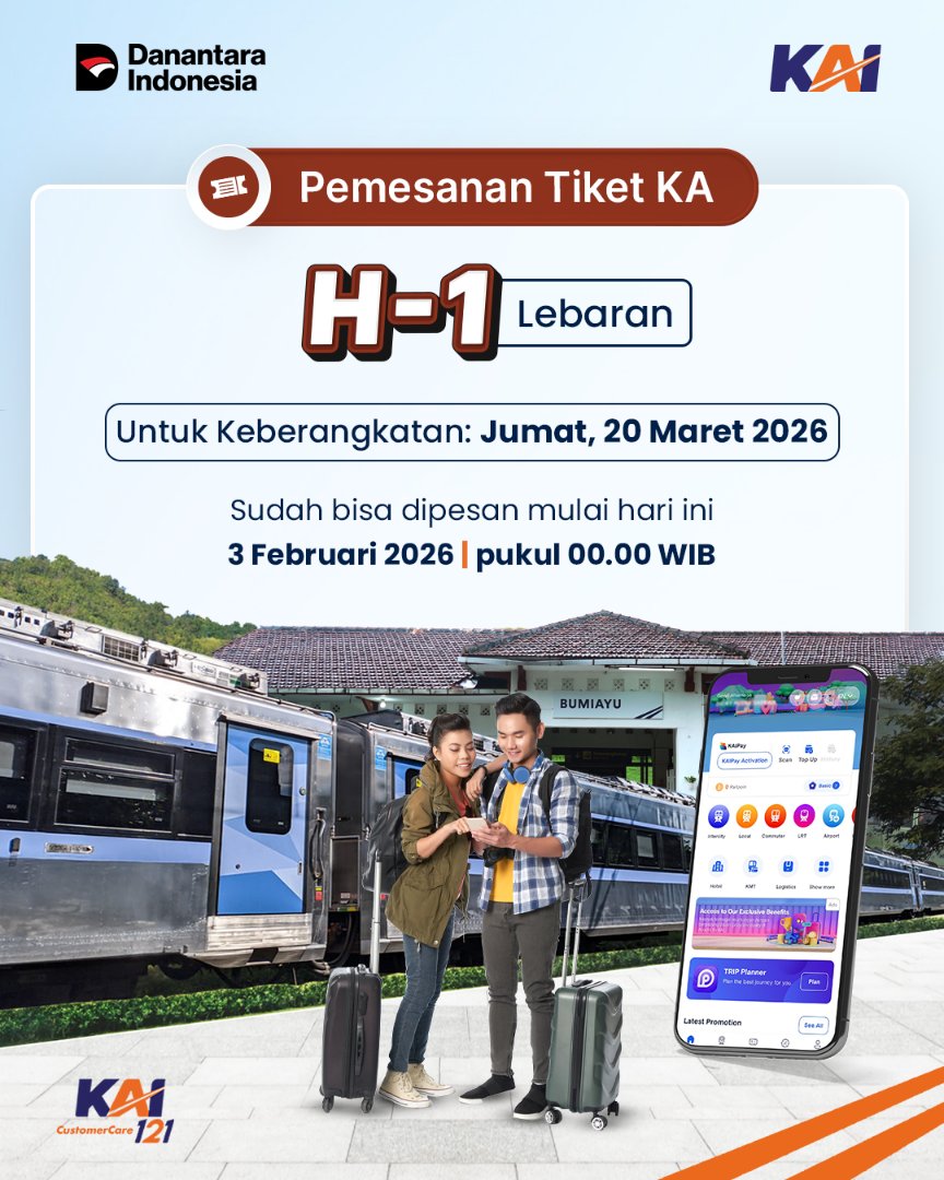 Kereta Api Indonesia tweet media