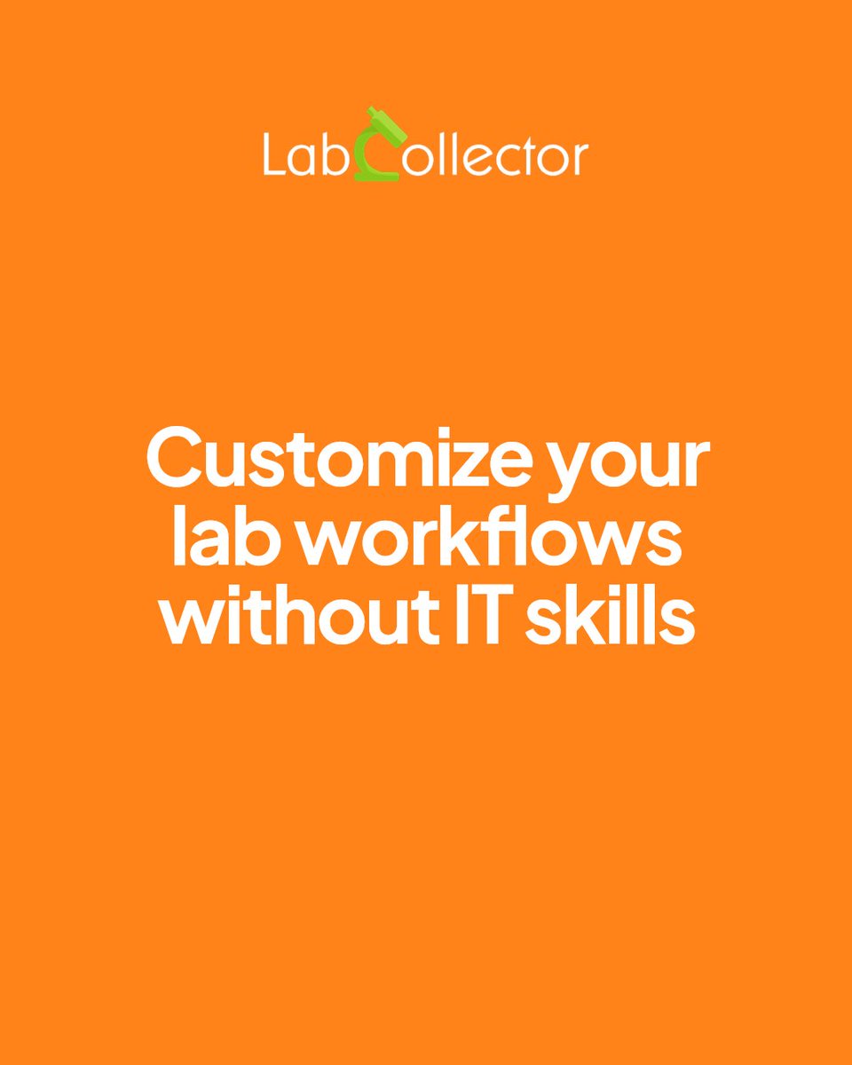 agilebio's tweet photo. LabCollector connects with all your lab instruments and systems. Customize workflows to fit your unique research needs—no IT skills required! Turn complex data management into your lab's superpower. #LabCollector #LabManagement https://t.co/0GNjrNaF0U