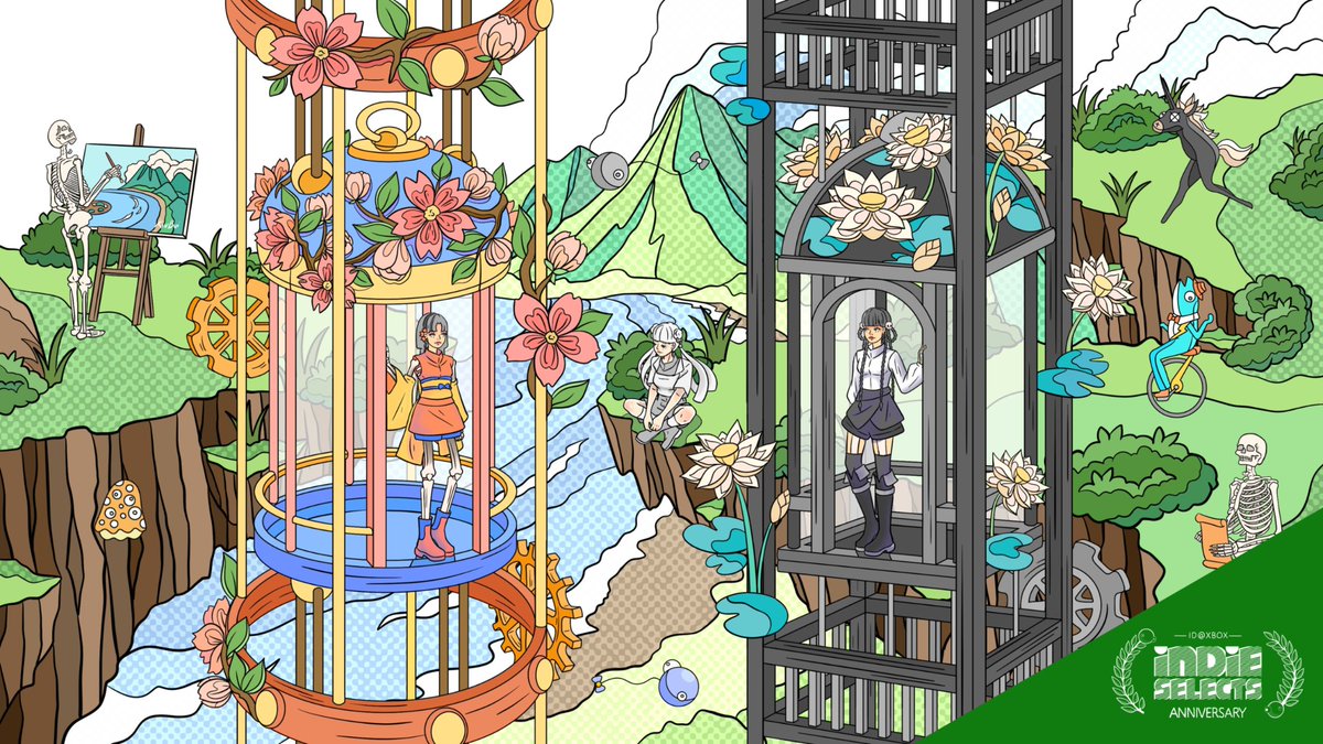 ID_Xbox's tweet image. Indie Selects Anniversary also brought 3 brand-new Xbox Dynamic Backgrounds! 💚 

Learn how to use these as your Xbox Dashboard's Background: xbx.social/6014QJh6k