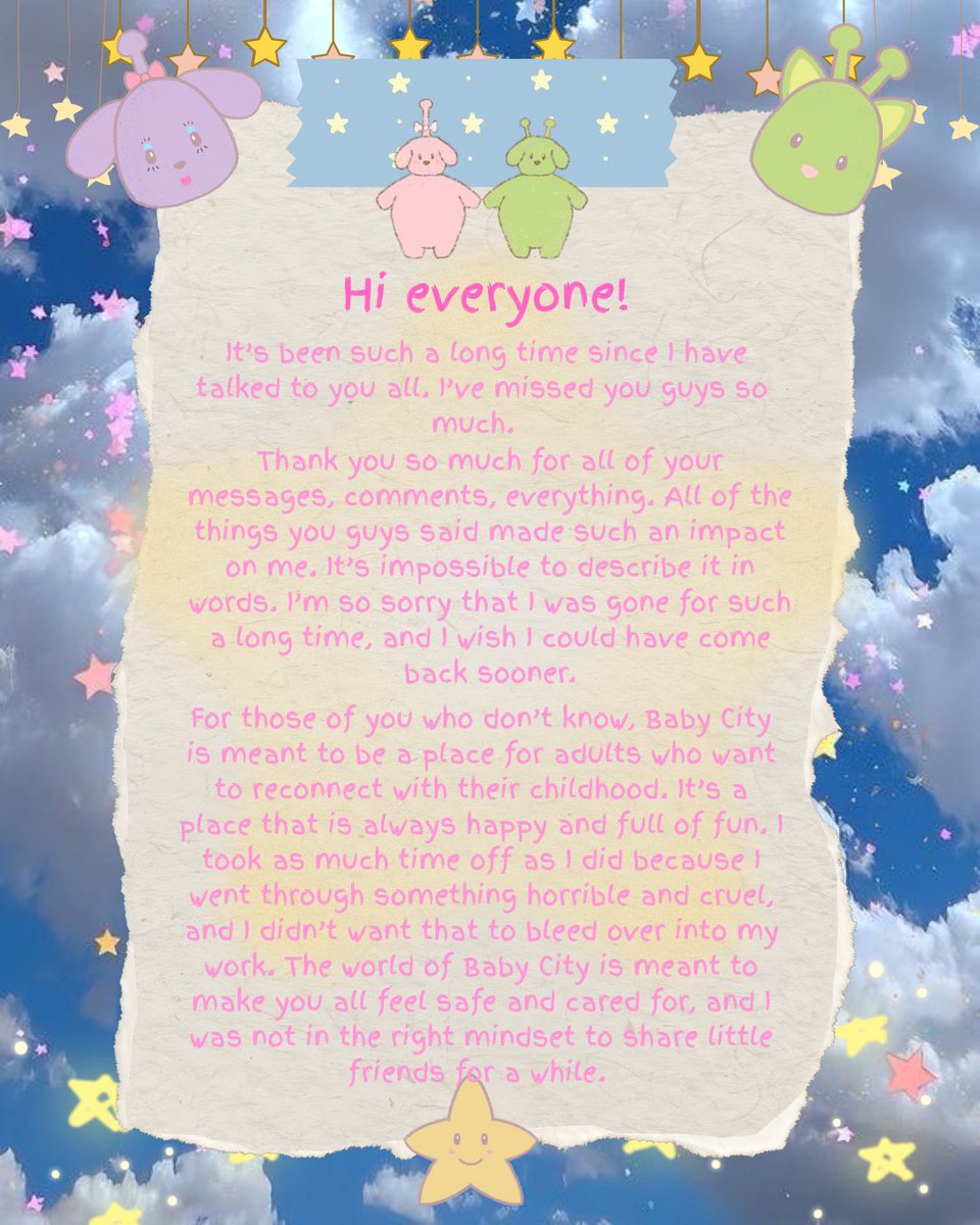 ✨🩷💫Space babies 4/25 6pm EST! 💫🩷✨ tweet media