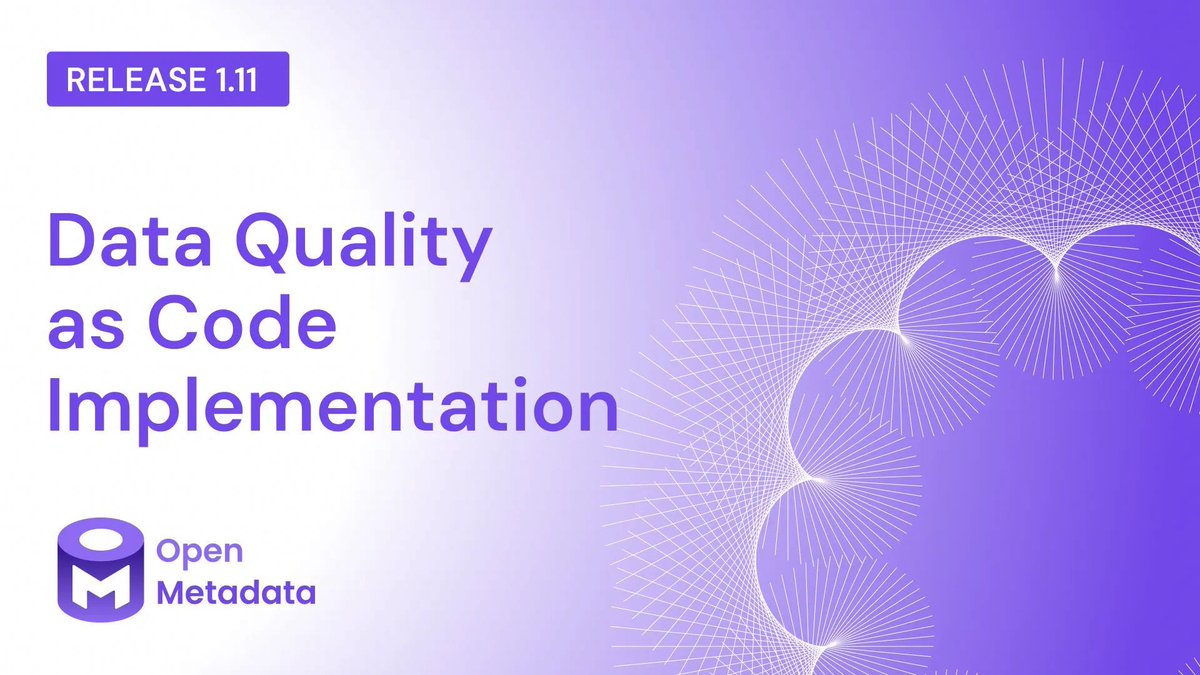 OpenMetadata tweet media