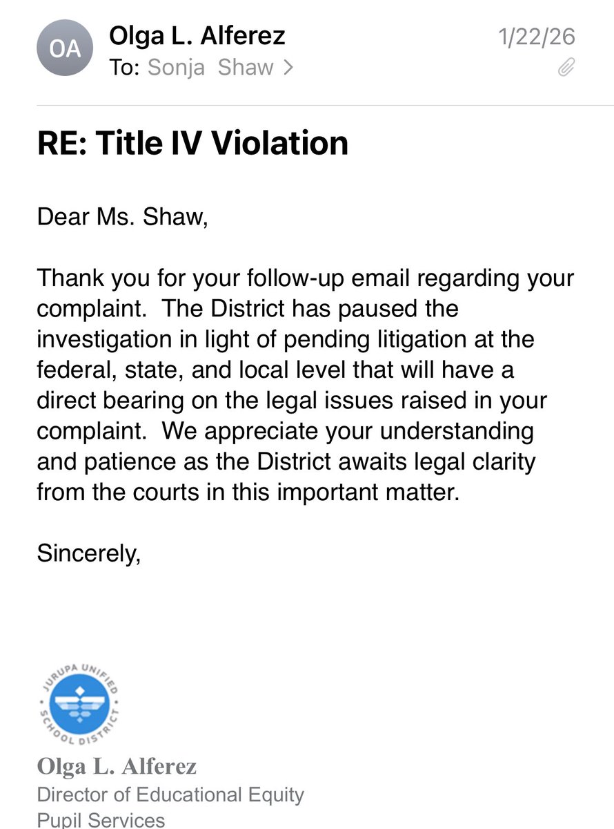 realSonjaShaw's tweet image. State-sanctioned harm. In Newsom’s California, girls are sacrificed on the altar of ideology while boys get special privileges to steal girls’ rights, opportunities, and safety.

Hadeel Hazameh had to graduate early to escape harassment the district/state/CIF allowed.

This isn’t…