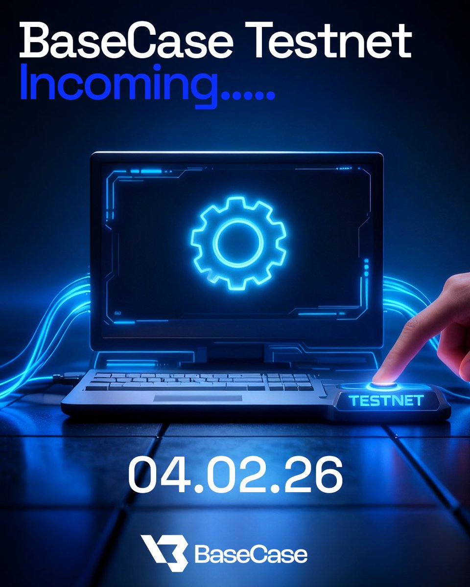 BaseCase Testnet: February 4th.

Testnet goes live in 48 hours.

We’re giving you the tools to predict the future with zero risk. Use our faucet to claim test tokens, stress-test the bonding curve, and prove your edge.

How it'll work:

1. Claim from the Faucet: Get your free