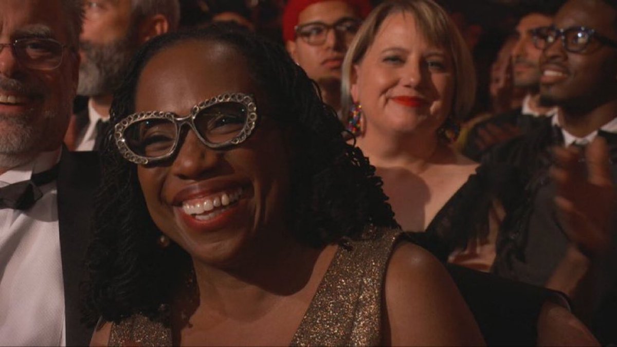 JoeyMannarino's tweet image. Why was Ketanji Brown-Jackson invited to the Grammys?

She’s a SCOTUS justice, not a celebrity.

Shouldn’t she be trying to figure out what a woman is and isn’t rather than spending time at the Grammys?